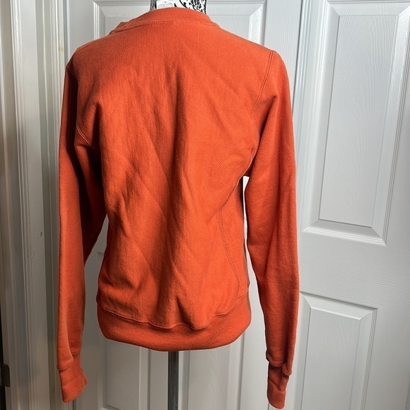 Champion Reverse Weave Burnt Orange Pullover Sweatshirt XS - Picture 3 of 4